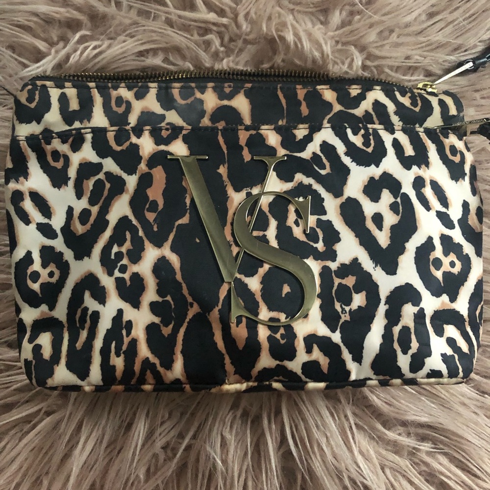 Victoria Secret cheetah makeup bag. 5 for $25 item